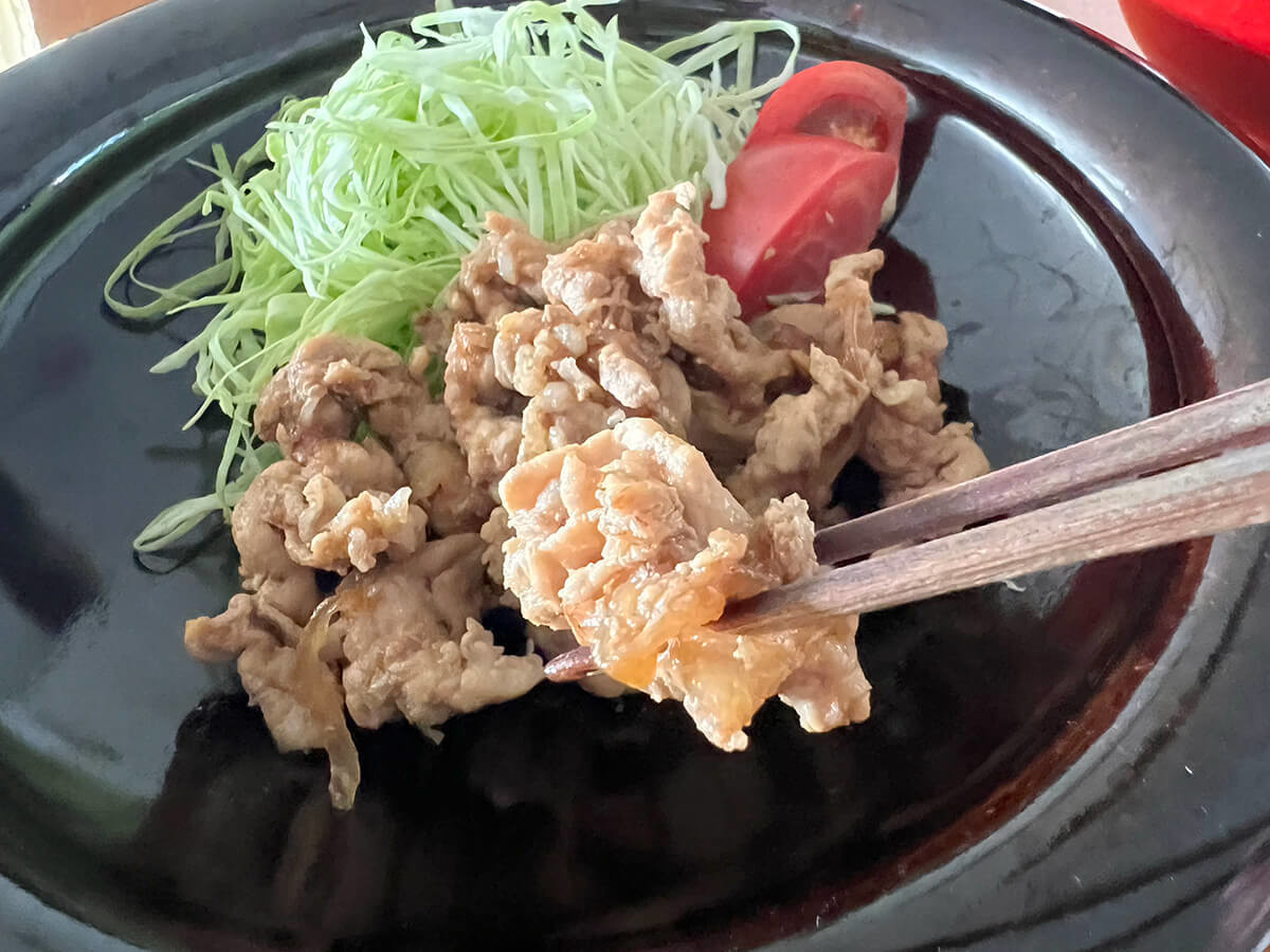 和田明日香さん「うちのしょうが焼き」