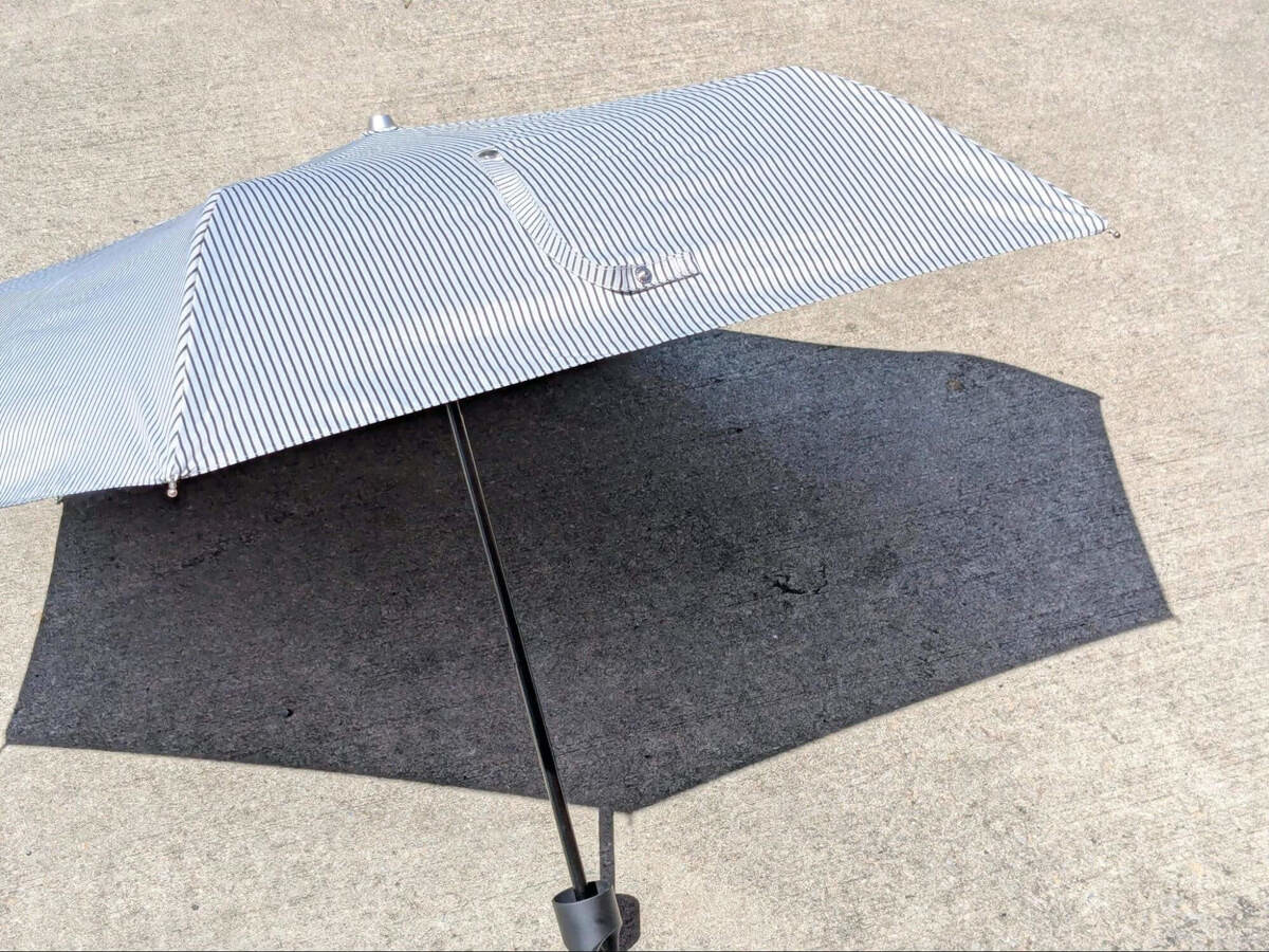 【スリコ】晴雨兼用のシンプルな折り畳み傘