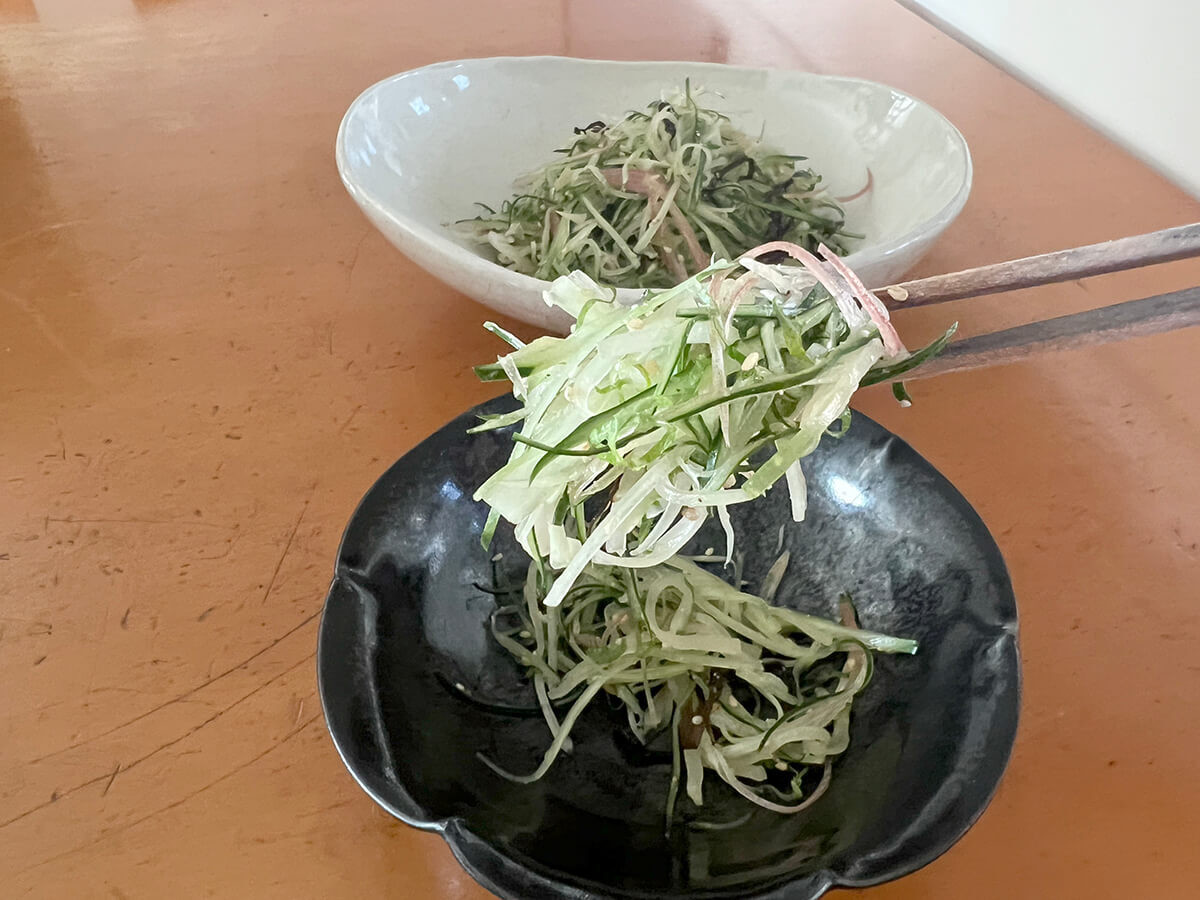 無限きゅうりサラダ