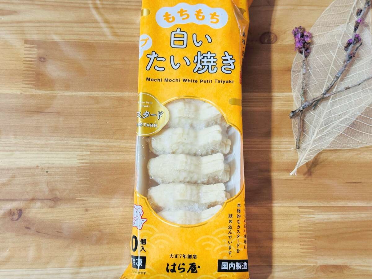 もちもち白いプチたい焼きカスタード