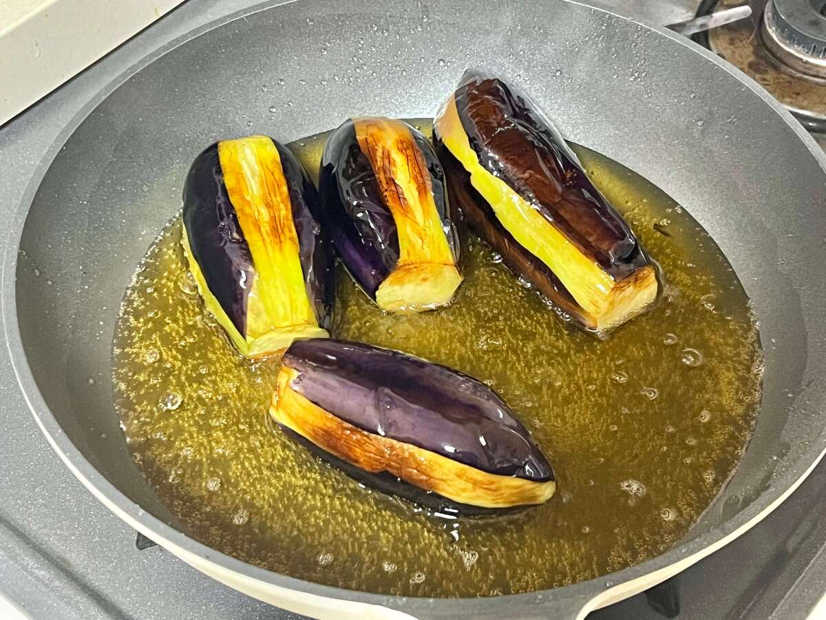 なすのトルコ風詰め物