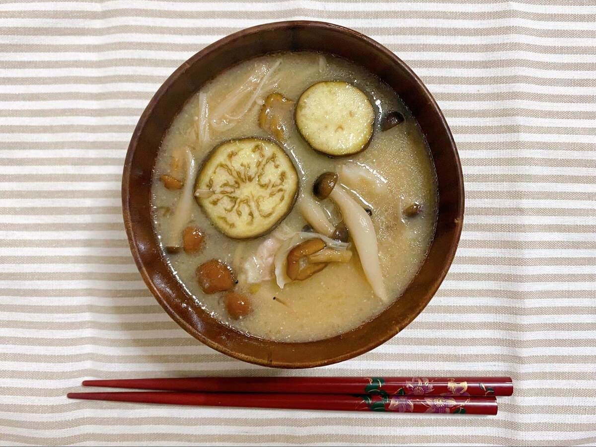 土井善晴さん「きのこの吹き寄せ汁」