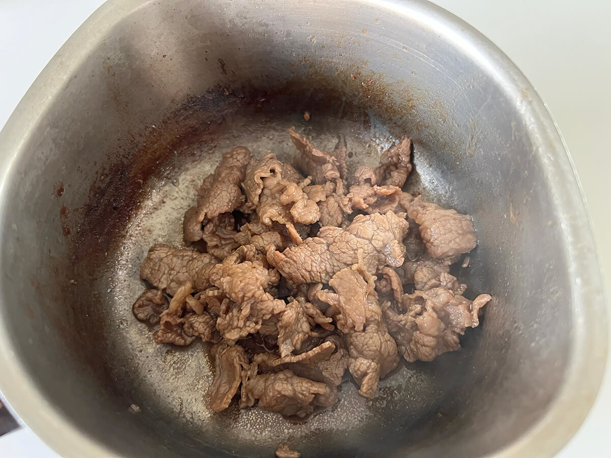 林亮平さん「いりこだしの肉うどん」