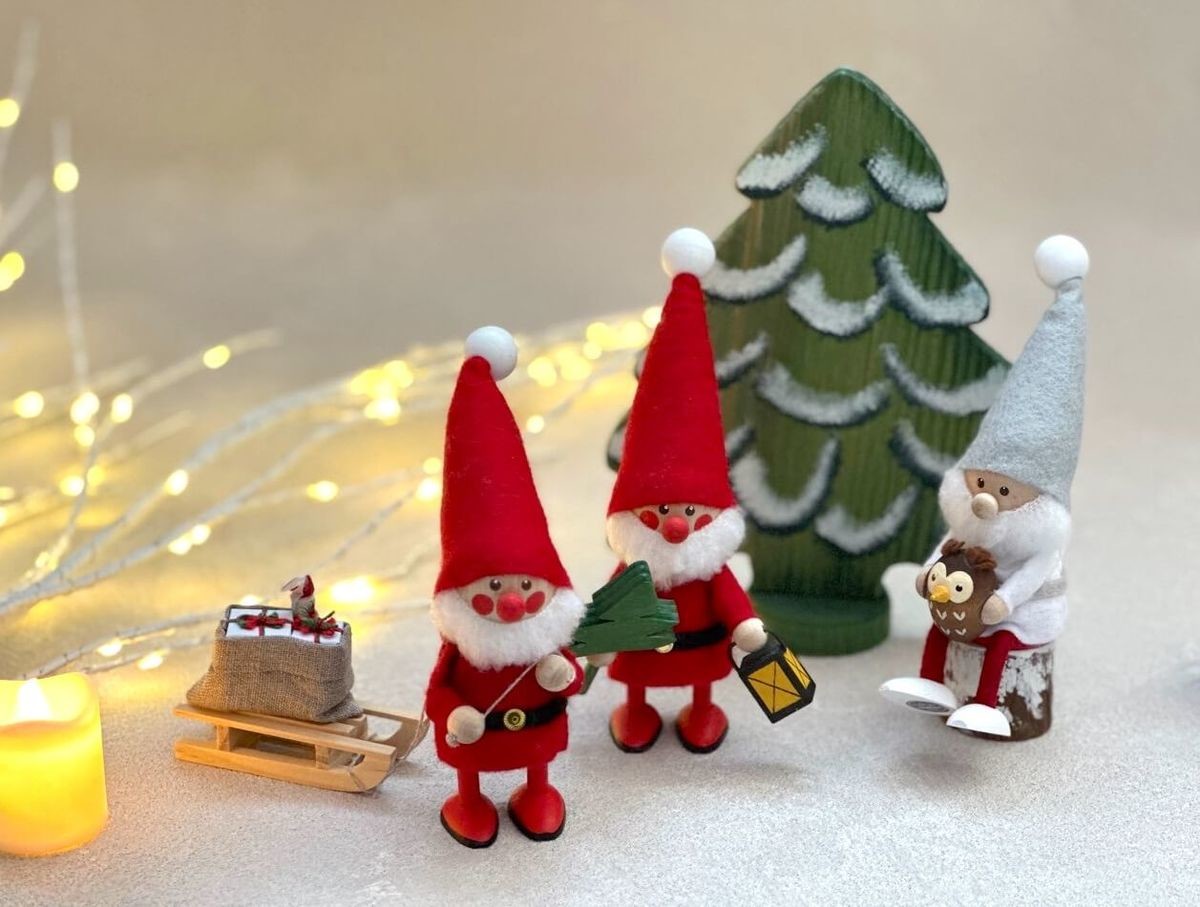 ノルディカニッセ　ツリーひくサンタ ノルディカニッセ ツリーひくサンタ ノルディカニッセ ツリーをかぶっ