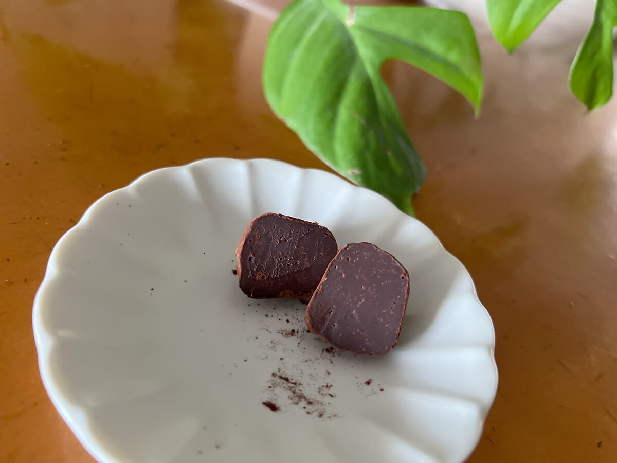マルホン胡麻油公式「チョコトリュフ」