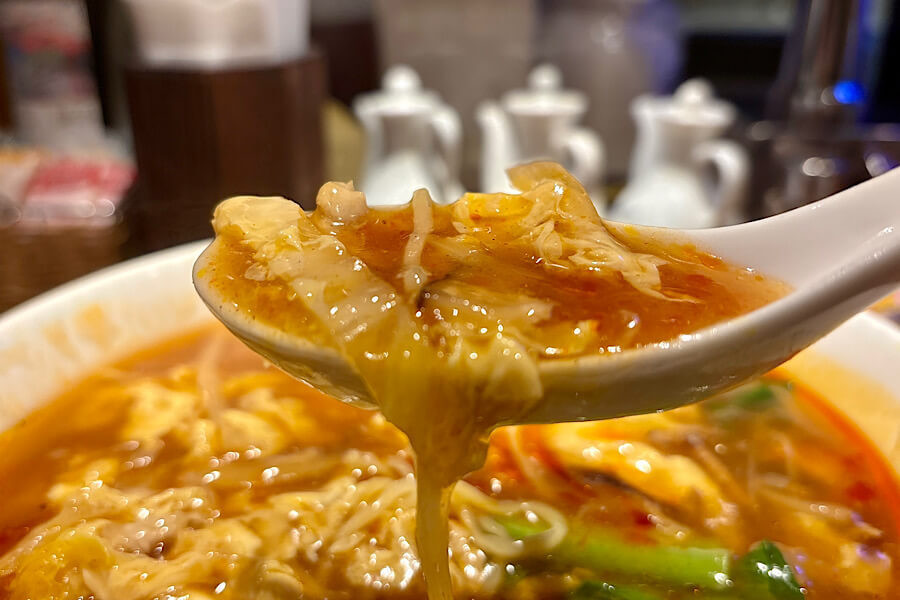 サンコウエンチャイナの「酸辣湯麺」実食レポ