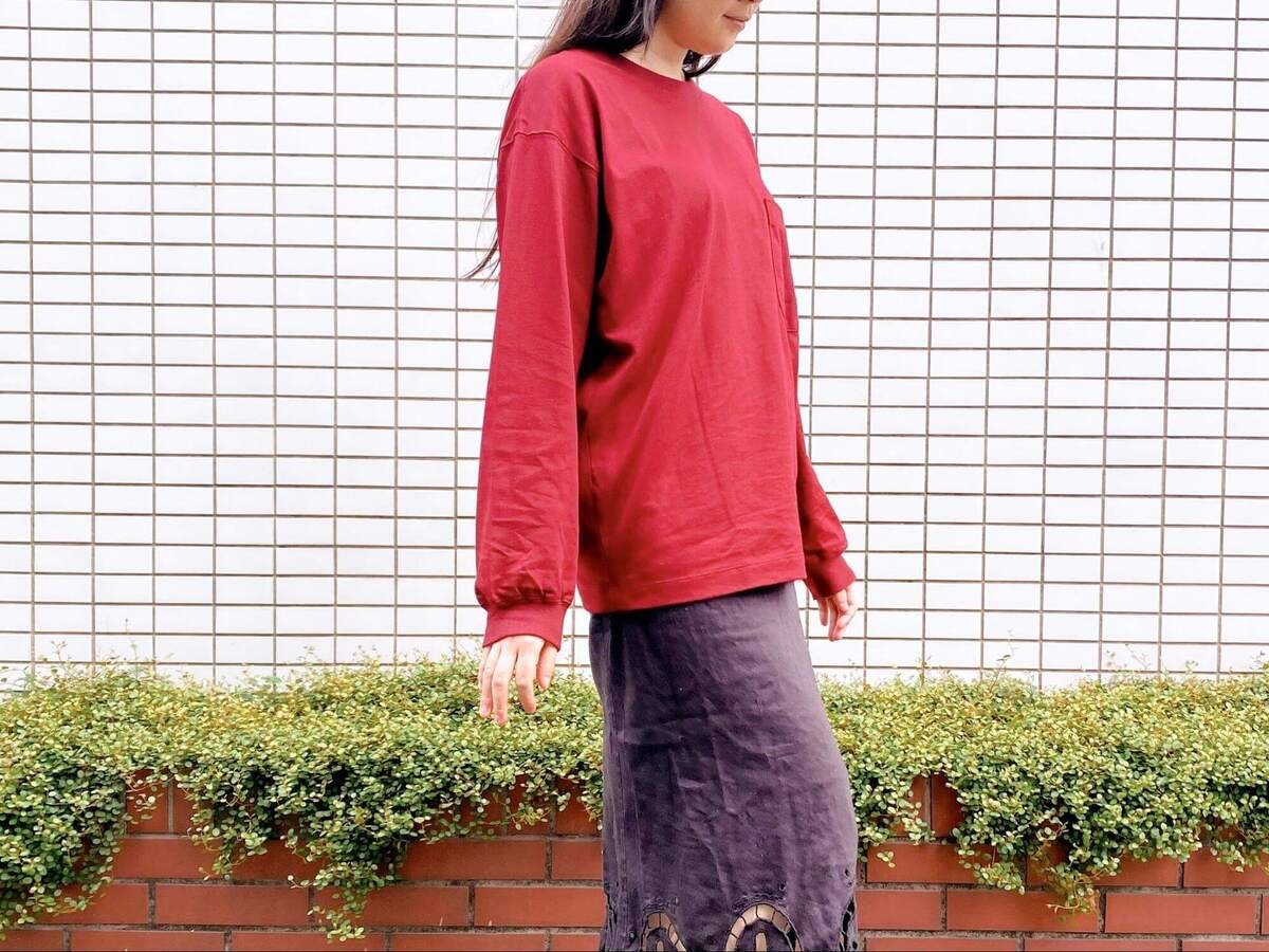 トライアルのコスパ抜群の長袖Tシャツ