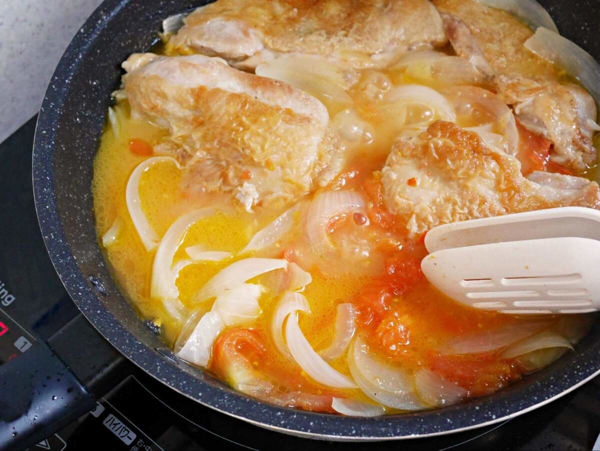 三國清三さん「鶏肉のビネガー煮」のレシピ