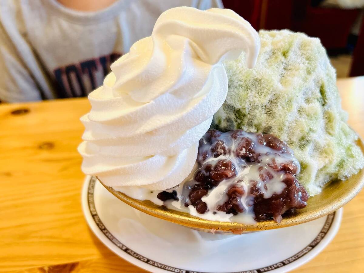 コメダ珈琲のかき氷