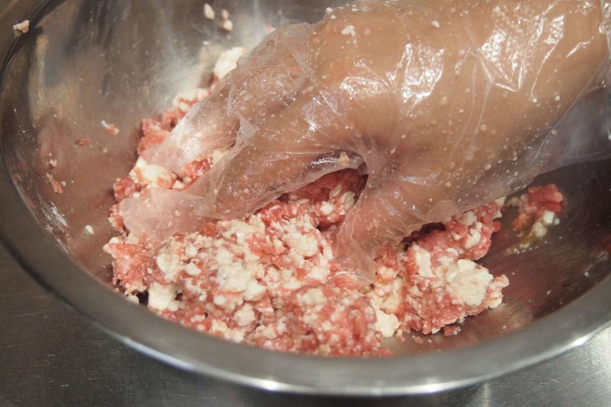 ピーマンの肉づめ
