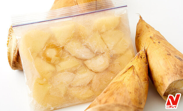 たけのこの冷凍で失敗しないポイント