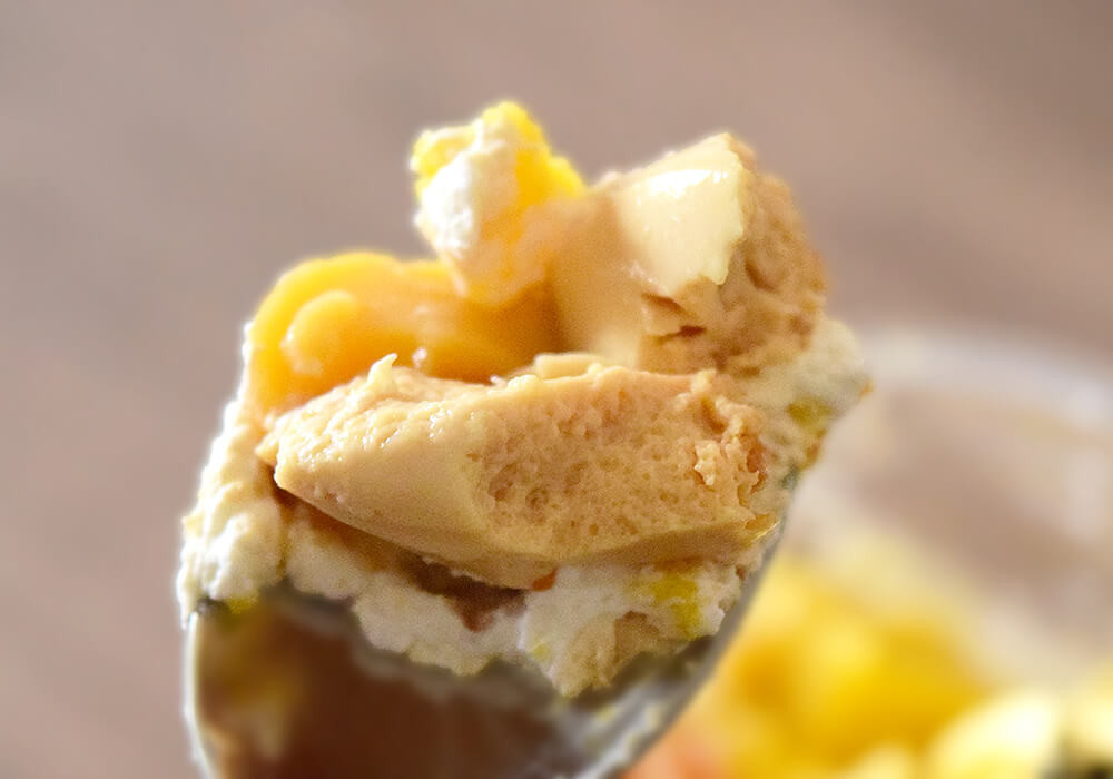 イオンセレクトスイーツ「しあわせのパフェ・蜜芋スイートポテト」