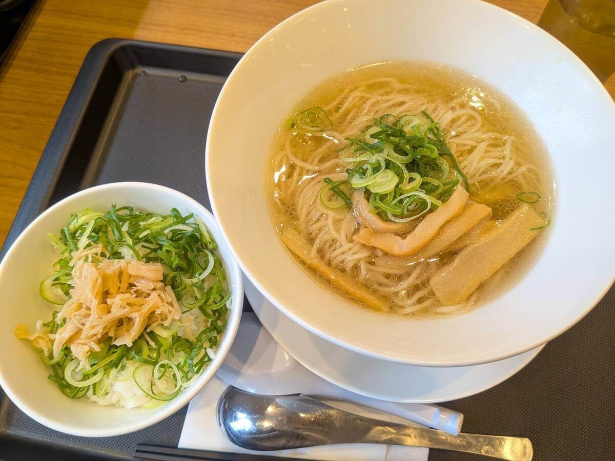 「松軒中華食堂」のモーニング