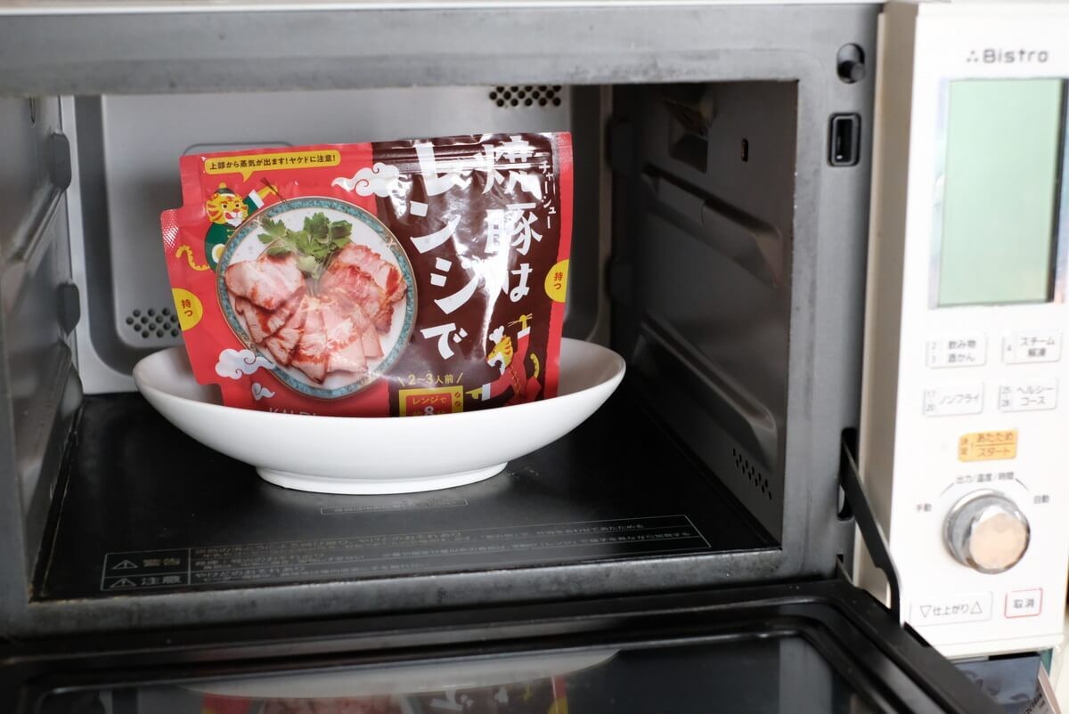 カルディで時短メニュー「焼豚はレンジで」