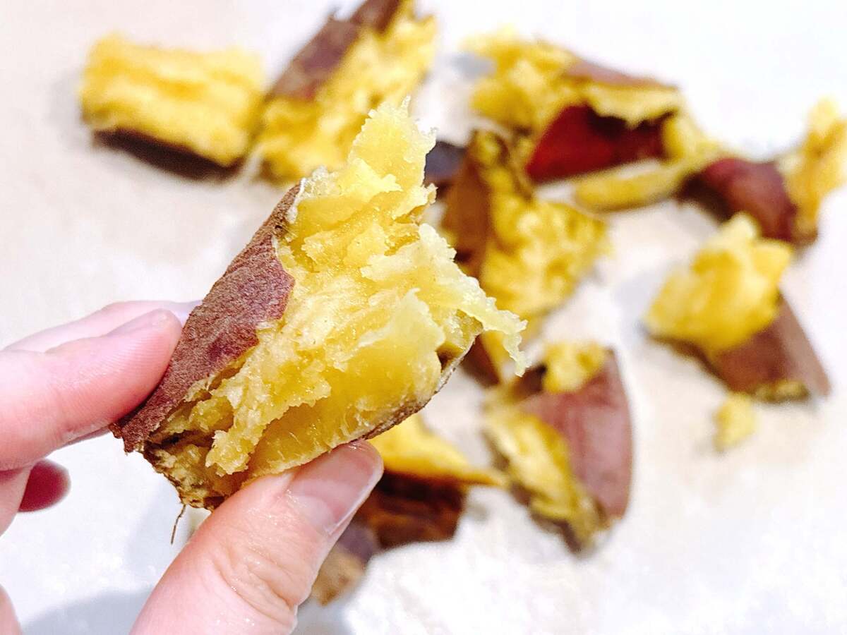 まりこさん「ザクザク焼き芋」