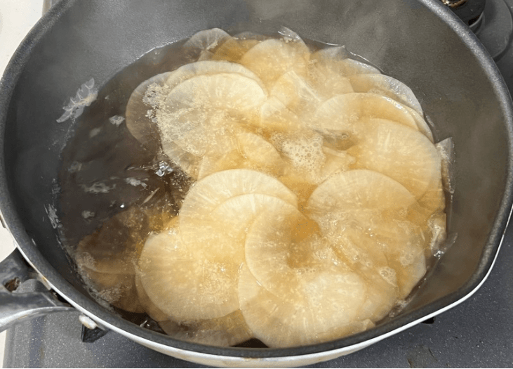 大原千鶴さん「ひらひら豚大根」のレシピ