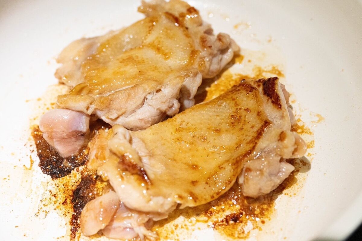 炭火焼チキンの葱ソース