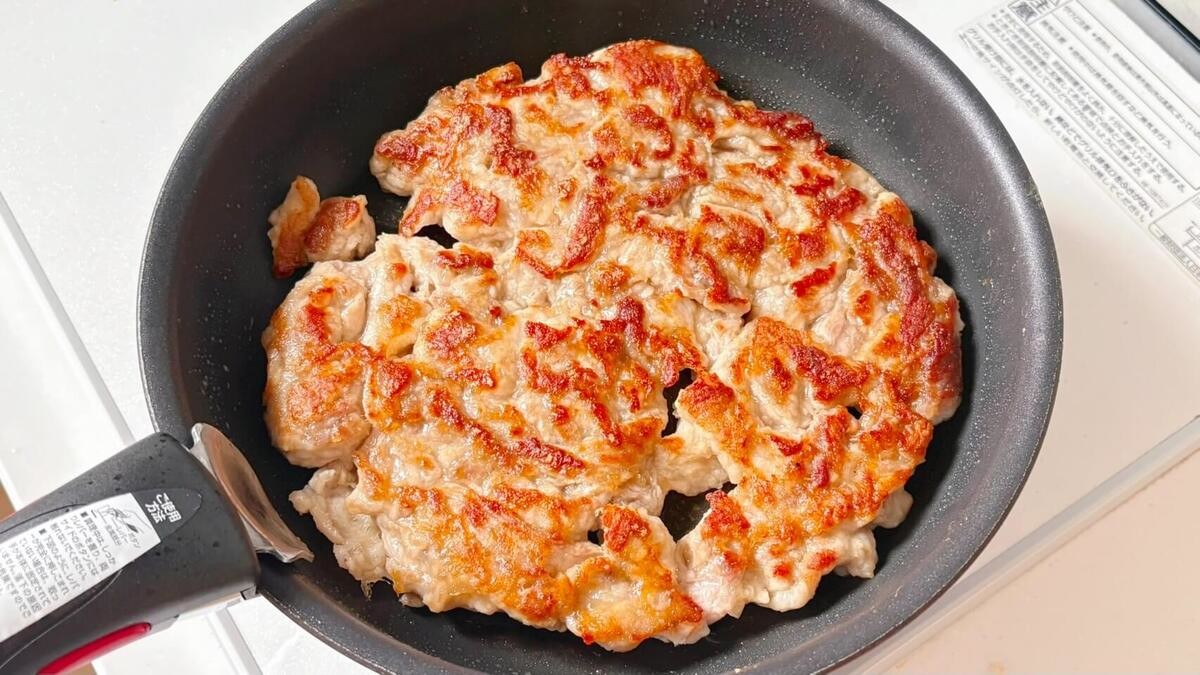 豚こまのしっとり中華焼き