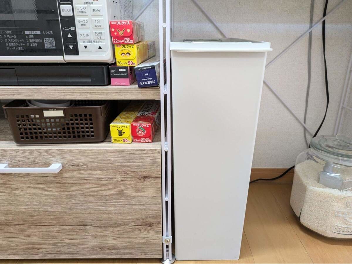 無印良品の「フタが選べるダストボックス」