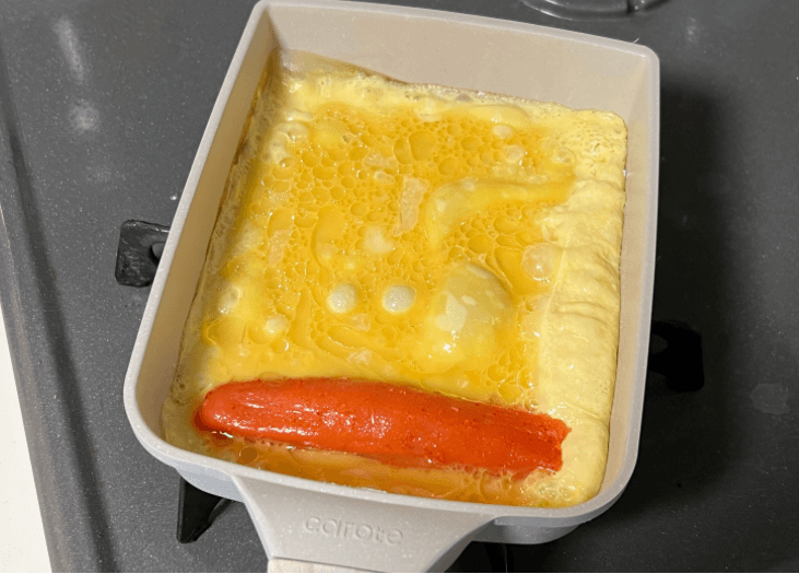 和田明日香さん「明太巻きだし巻き」