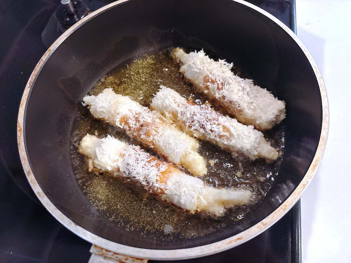 「ちくわポテトフライ」