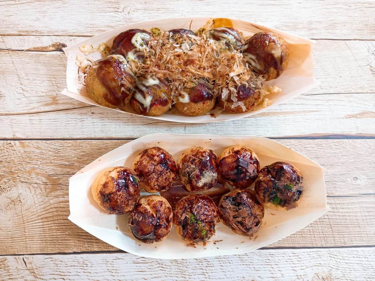 たこ焼きにしか見えないシュークリーム