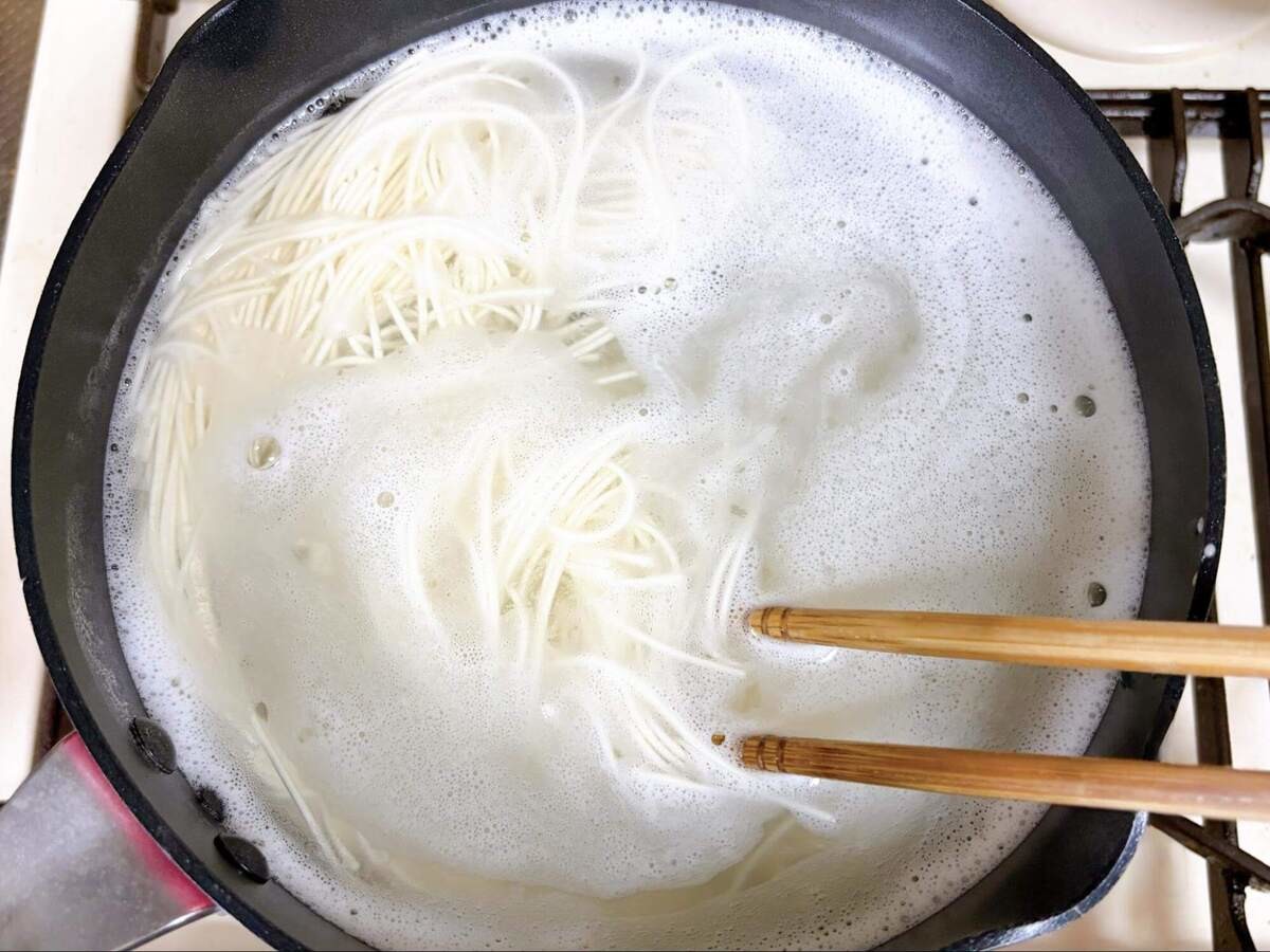 なめらか豆腐のシンプルそうめん