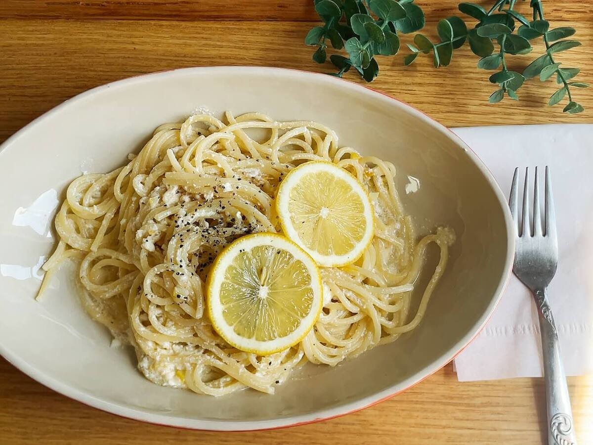 レモンSOYヨーグルトパスタ