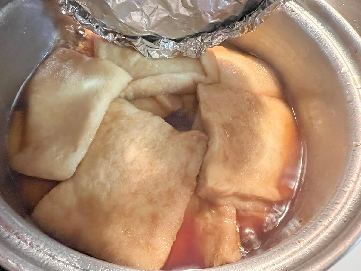 油揚げの炊いたん