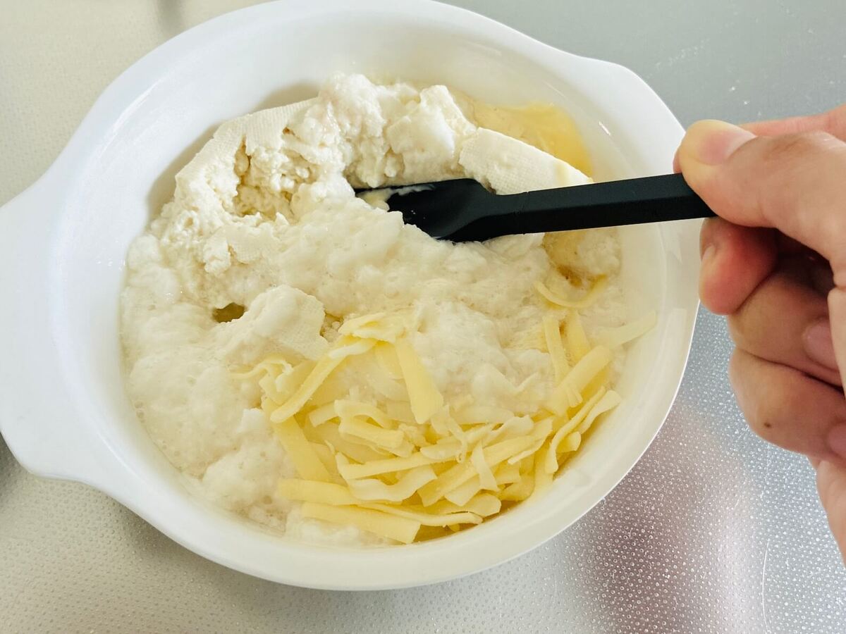 豆腐と長芋の和風グラタン