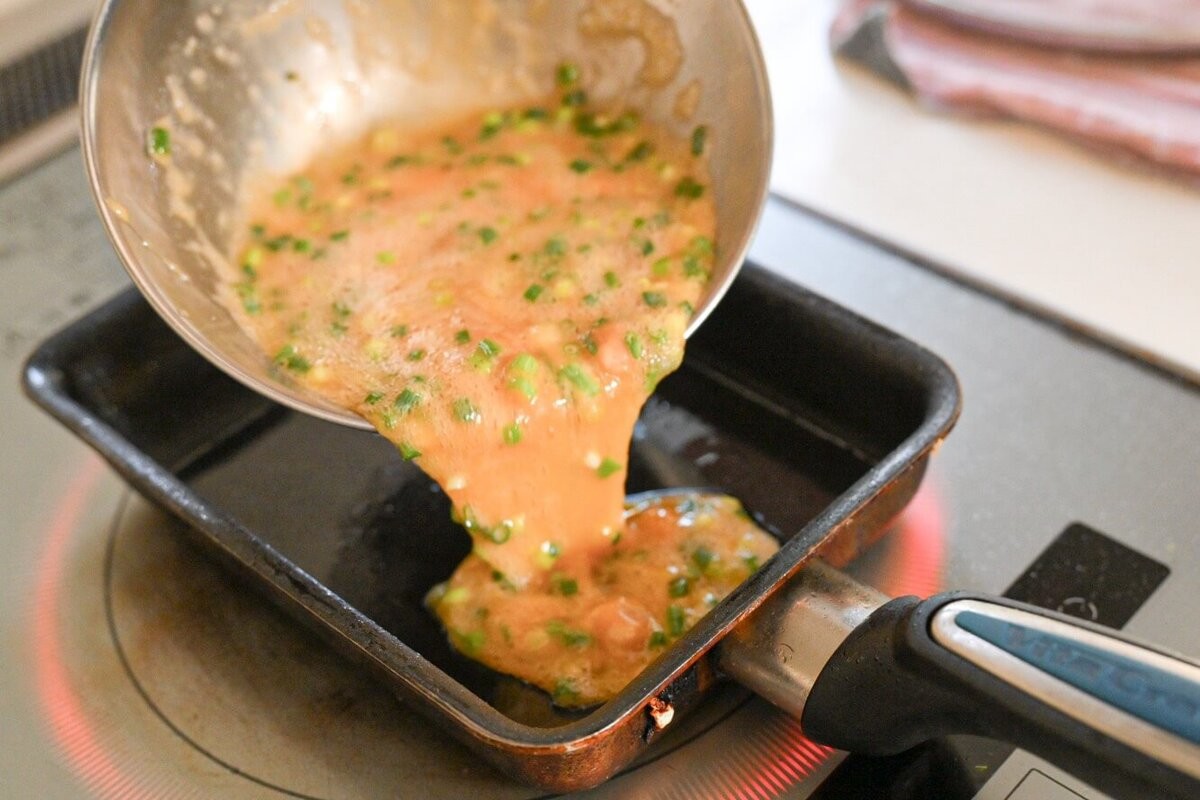 「納豆卵焼き」のレシピ