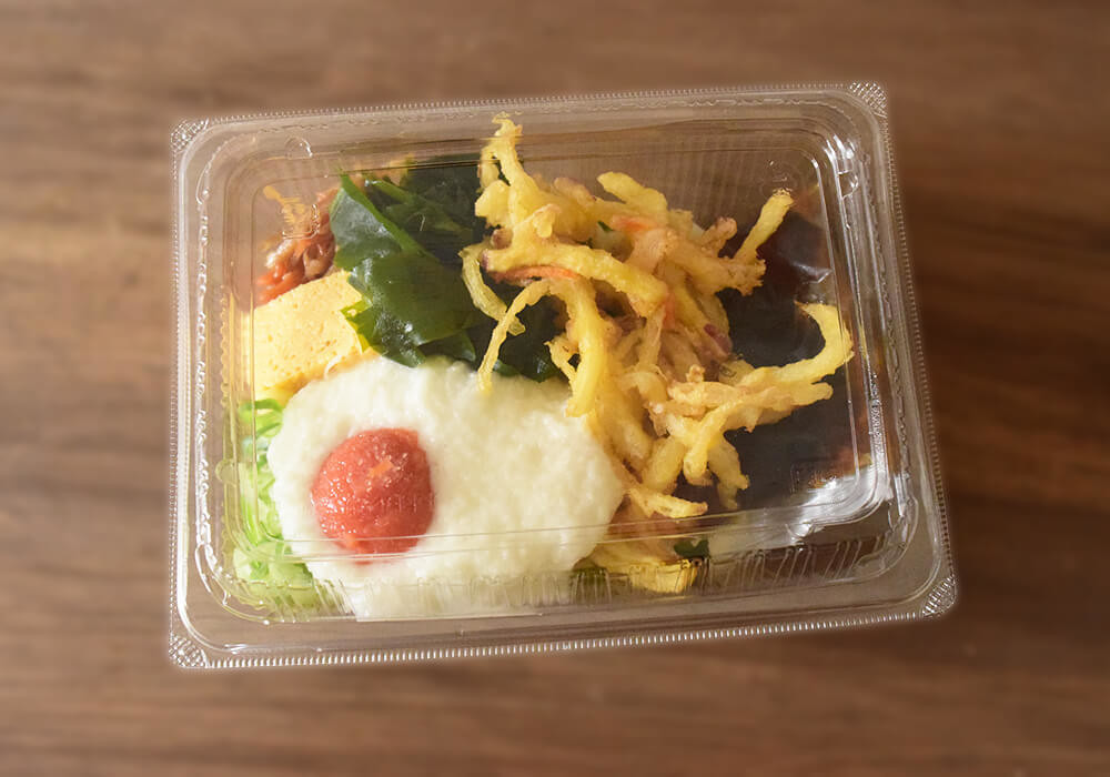丸亀製麺「明太とろろうどん弁当」