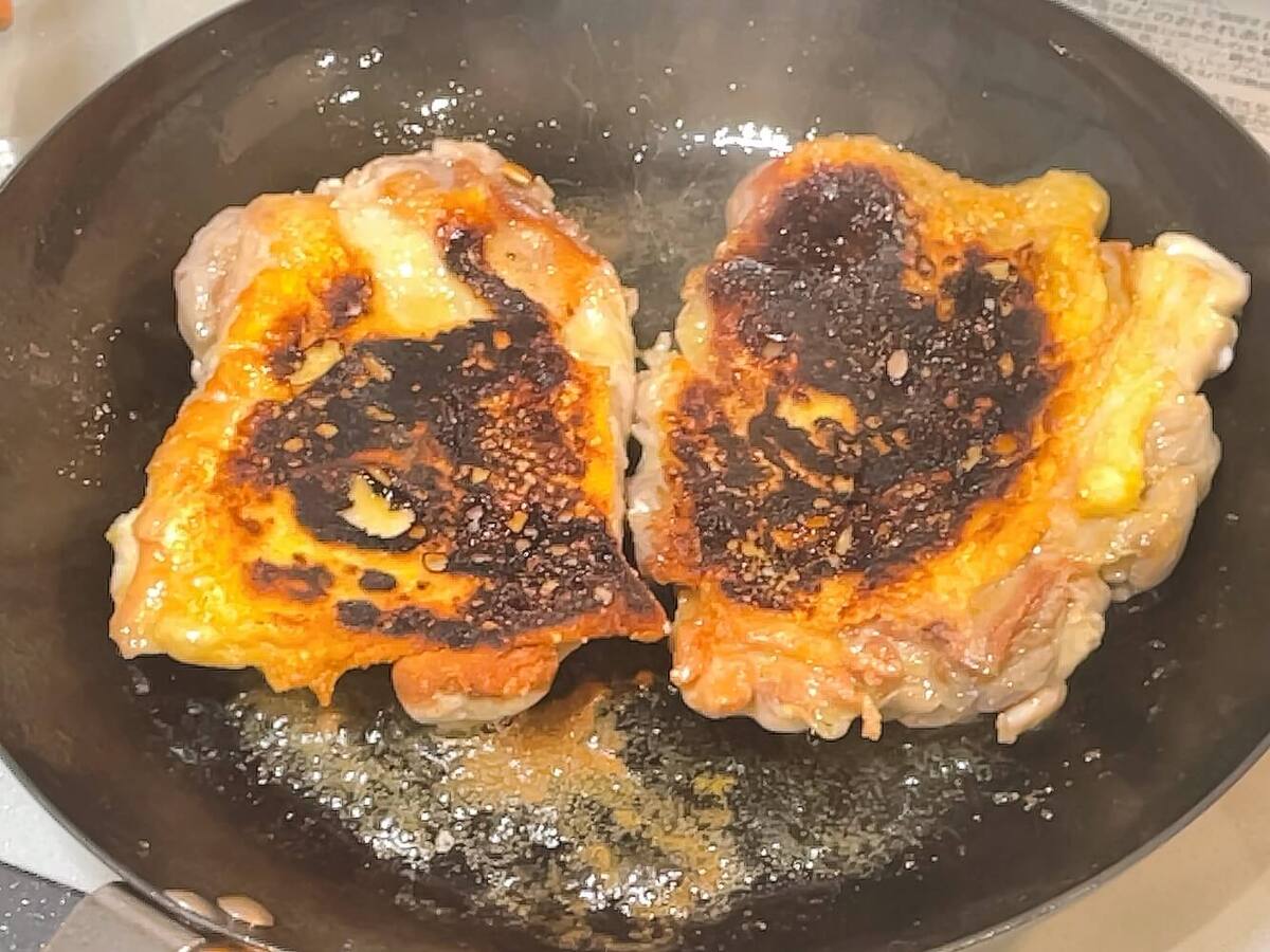 鶏の洋風おろしソース