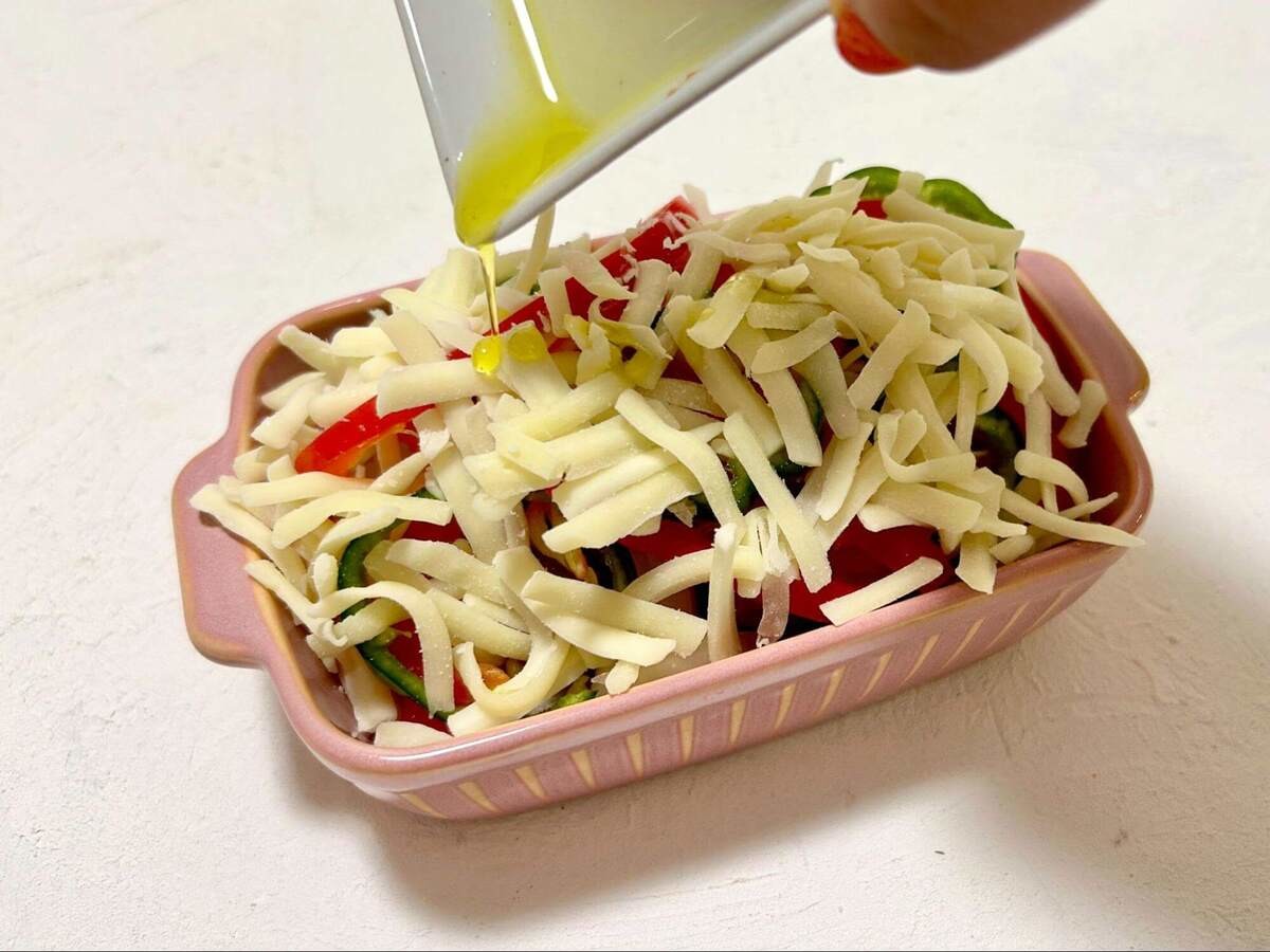 味の素冷凍食品公式レシピ「ギョーザのピザ風」