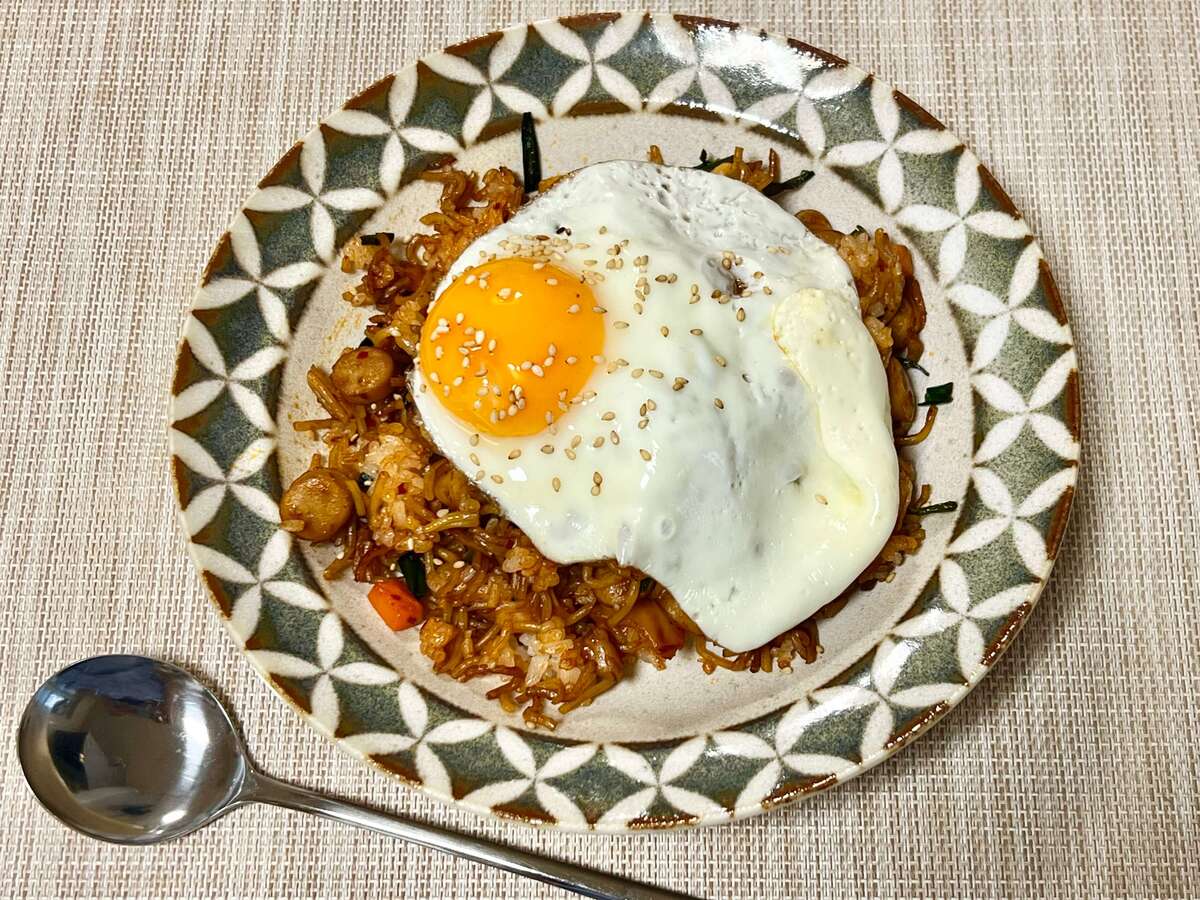 韓国風ビビンバそばめし