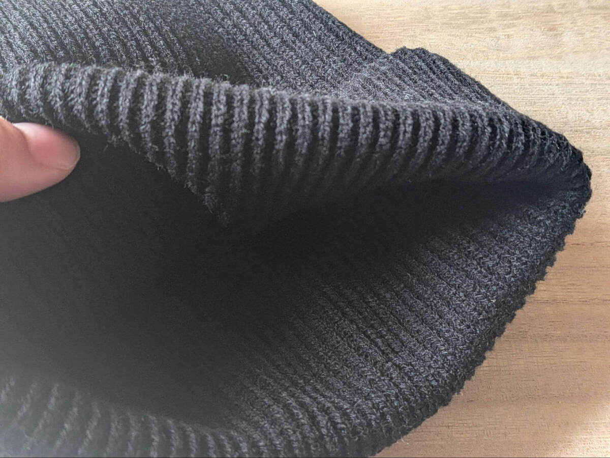 去年もヘビロテした！シンプルニット帽