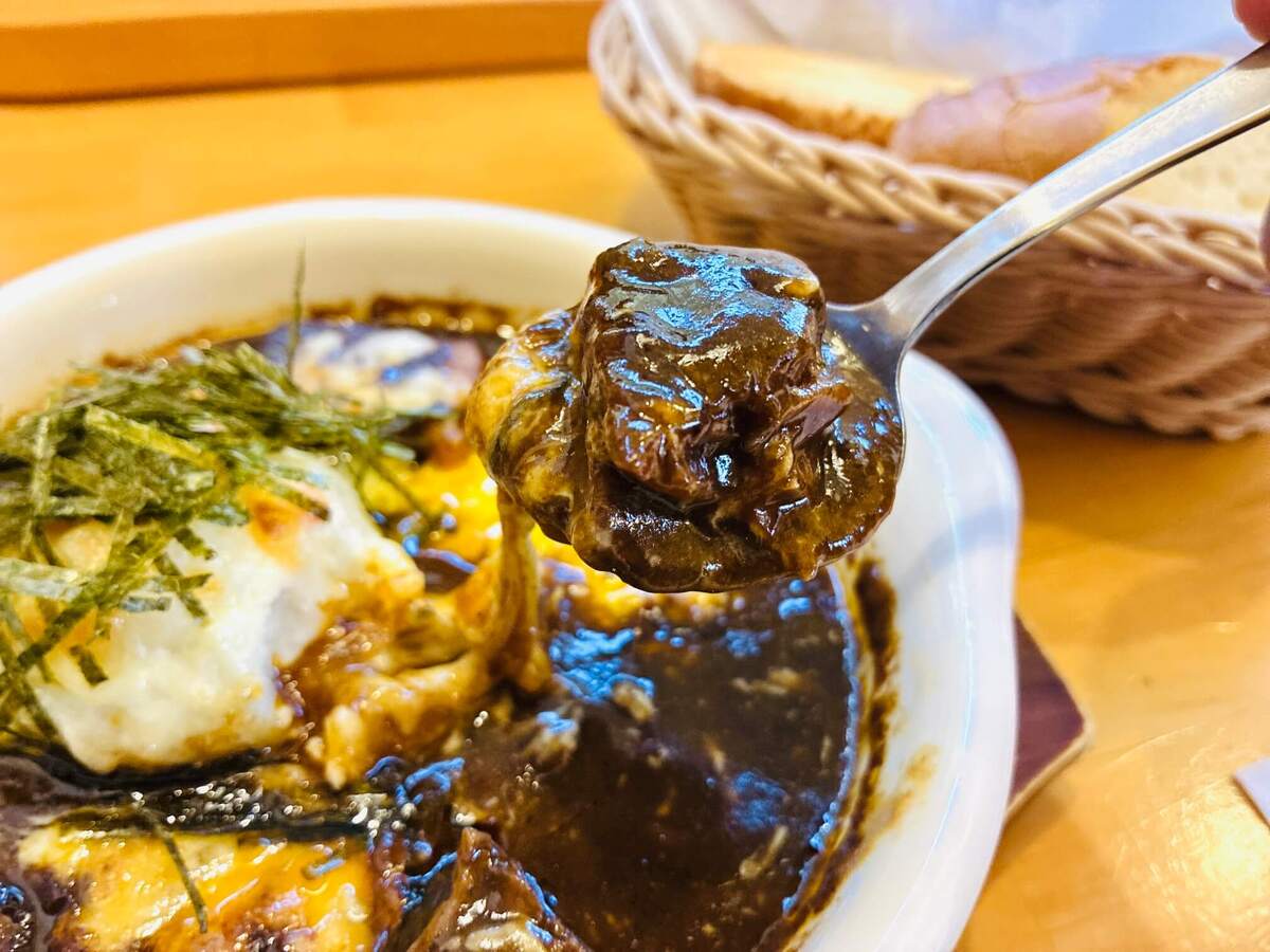 コメダ珈琲「ビーフシチュー」