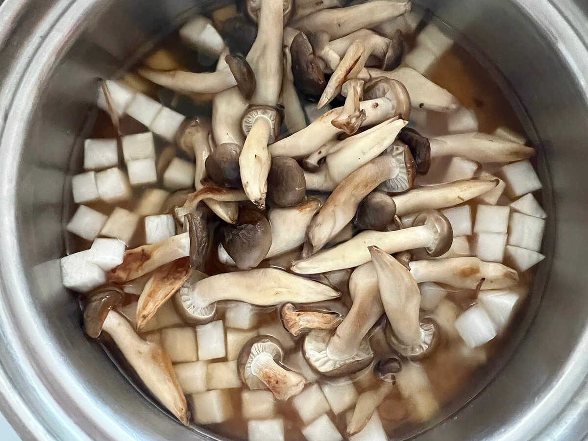 サンマの塩焼き＆炊き込みご飯