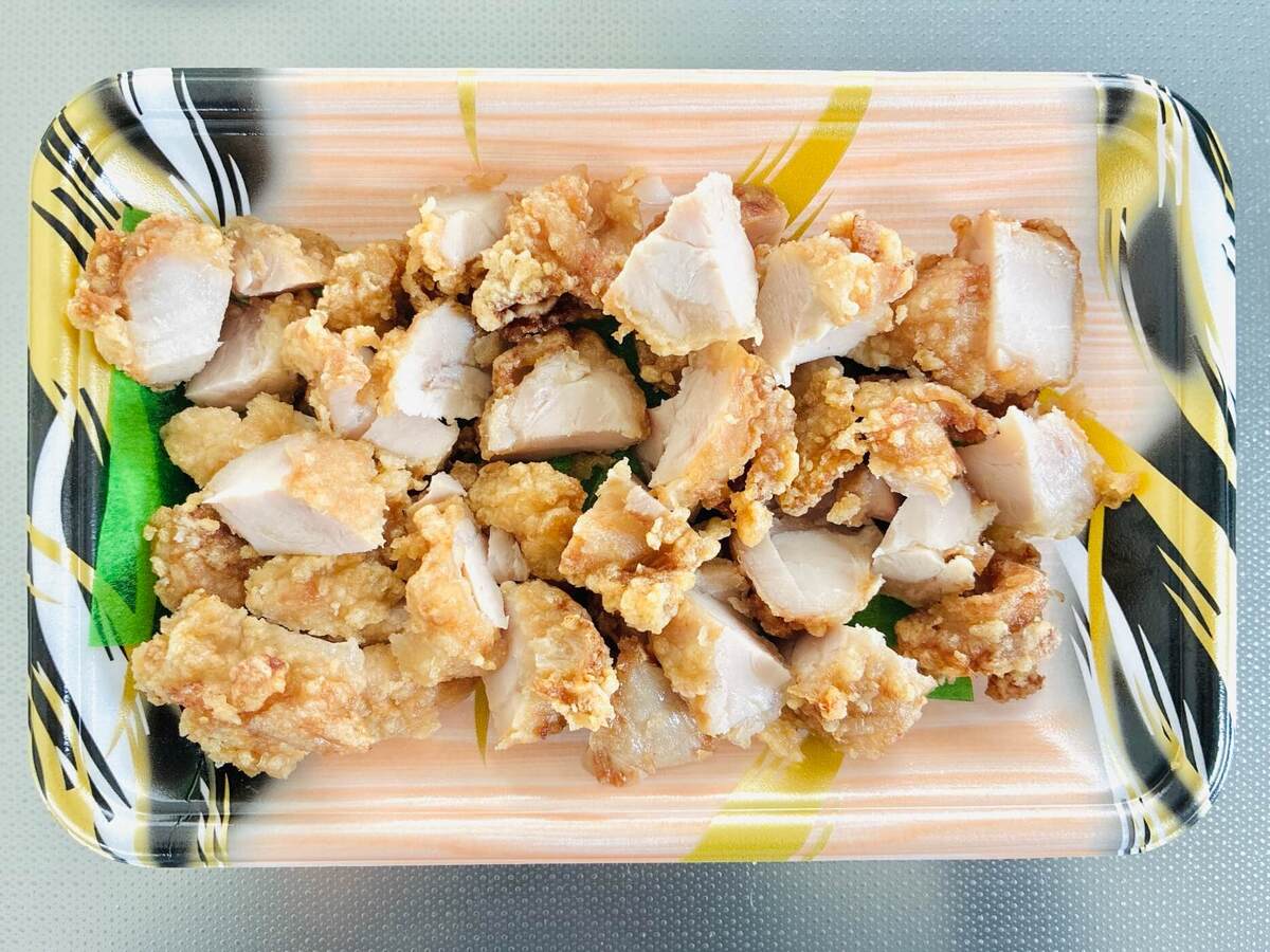 スーパーの唐揚げで作る親子丼