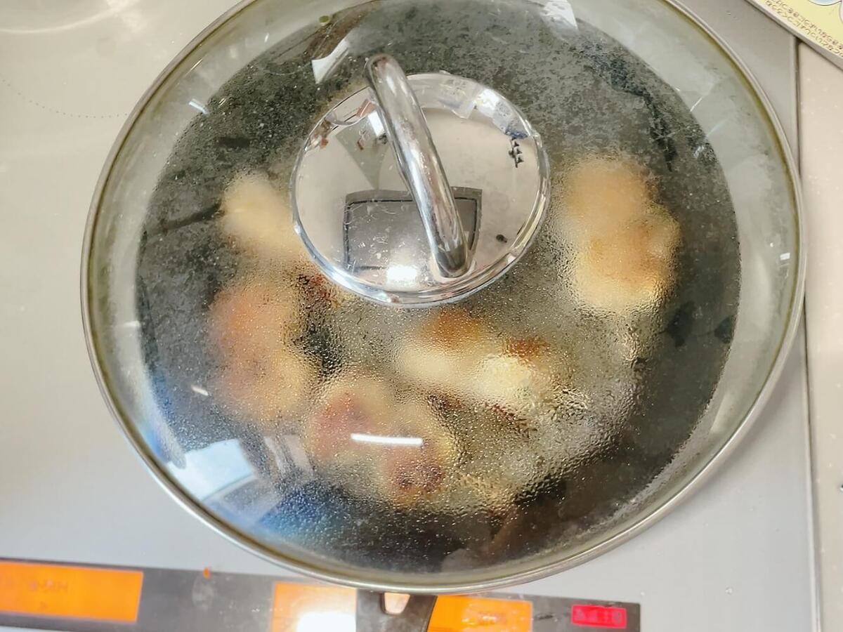 日清食品「どん兵衛鶏つくね」のレシピ