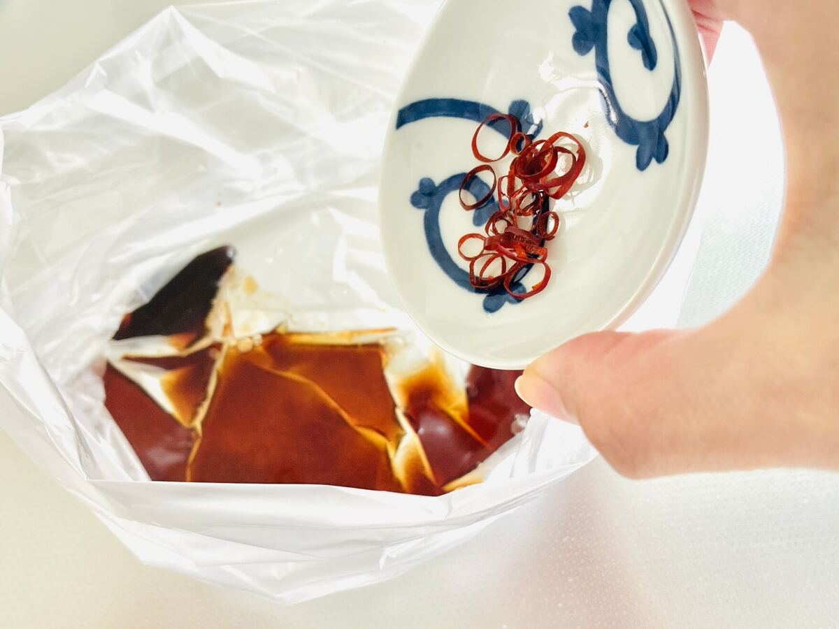 父直伝！ポリ袋に入れるだけ「大根の浅漬け」