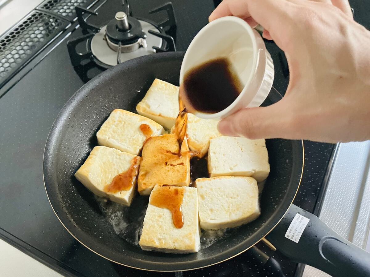 ミツカン公式「箸が止まらない!旨さ広がるバタぽん豆腐」