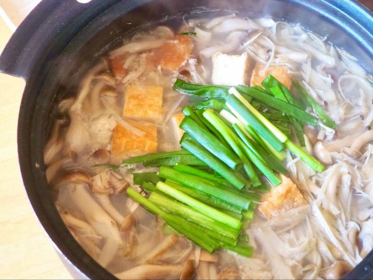 藤井恵さん直伝「ホタテ缶と厚揚げの鍋」の作り方