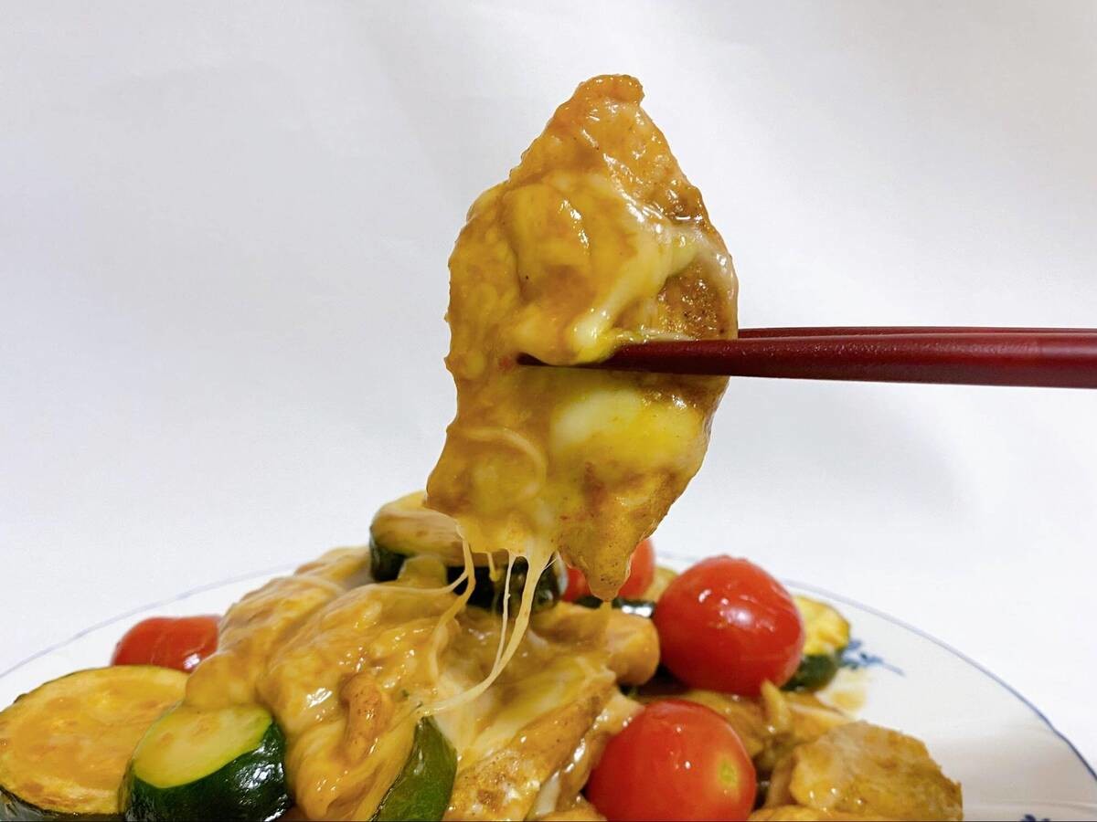 市瀬悦子さん「鶏とズッキーニのカレーじょうゆ」のレシピ