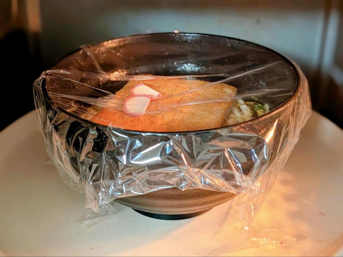 ジョブチューンで話題沸騰レシピ「レンチン洋風どん兵衛」