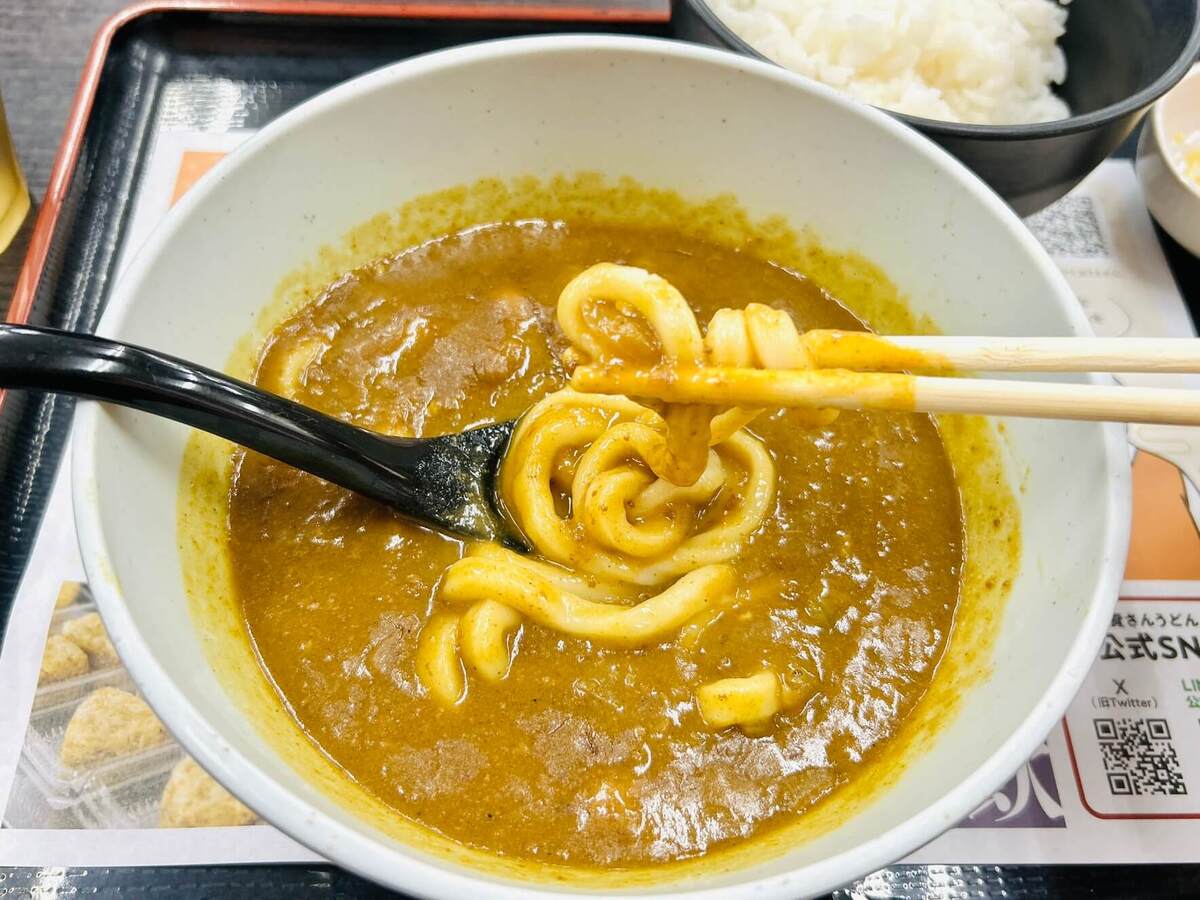 資さんうどん「カレーうどん」