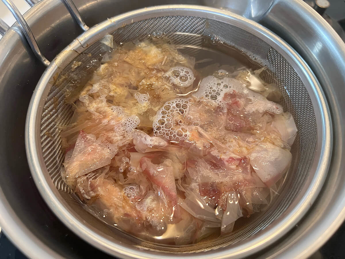 栗原はるみさん「わかめうどん」のレシピ