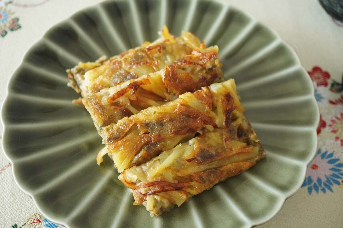 村田吉弘さん「あおさのりの新じゃが焼き」のレシピ