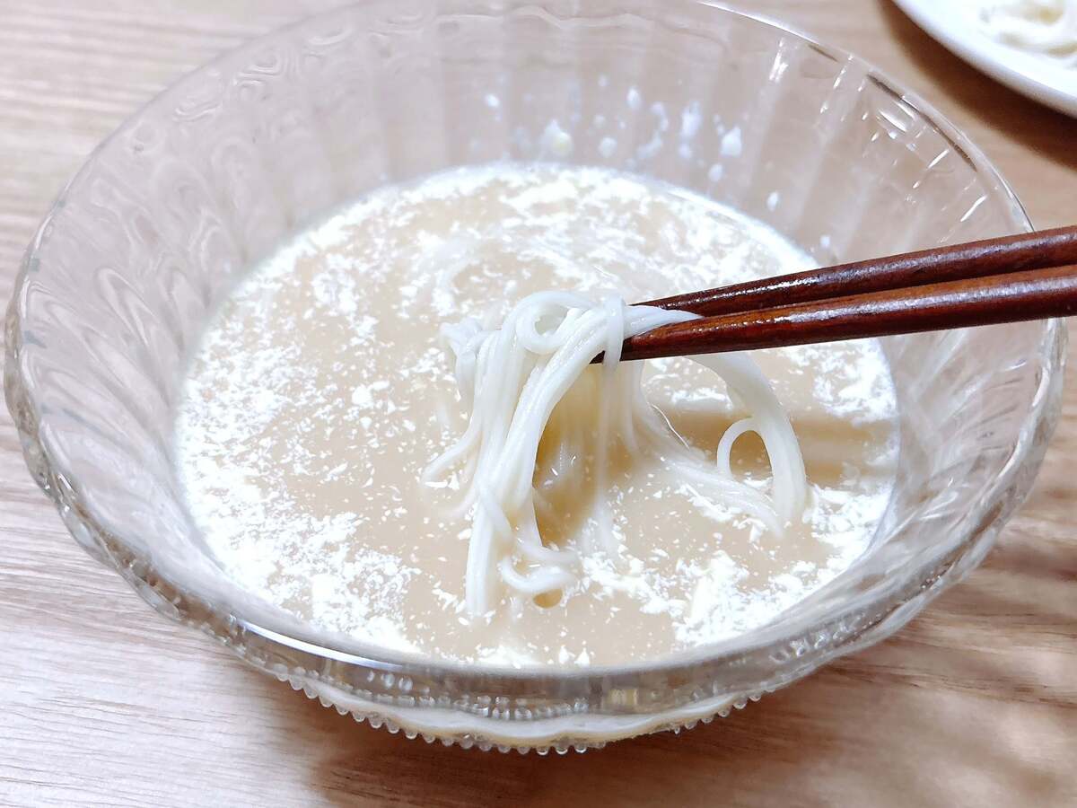 瀬戸朝香さん「そうめん×めんつゆ×マヨネーズ」