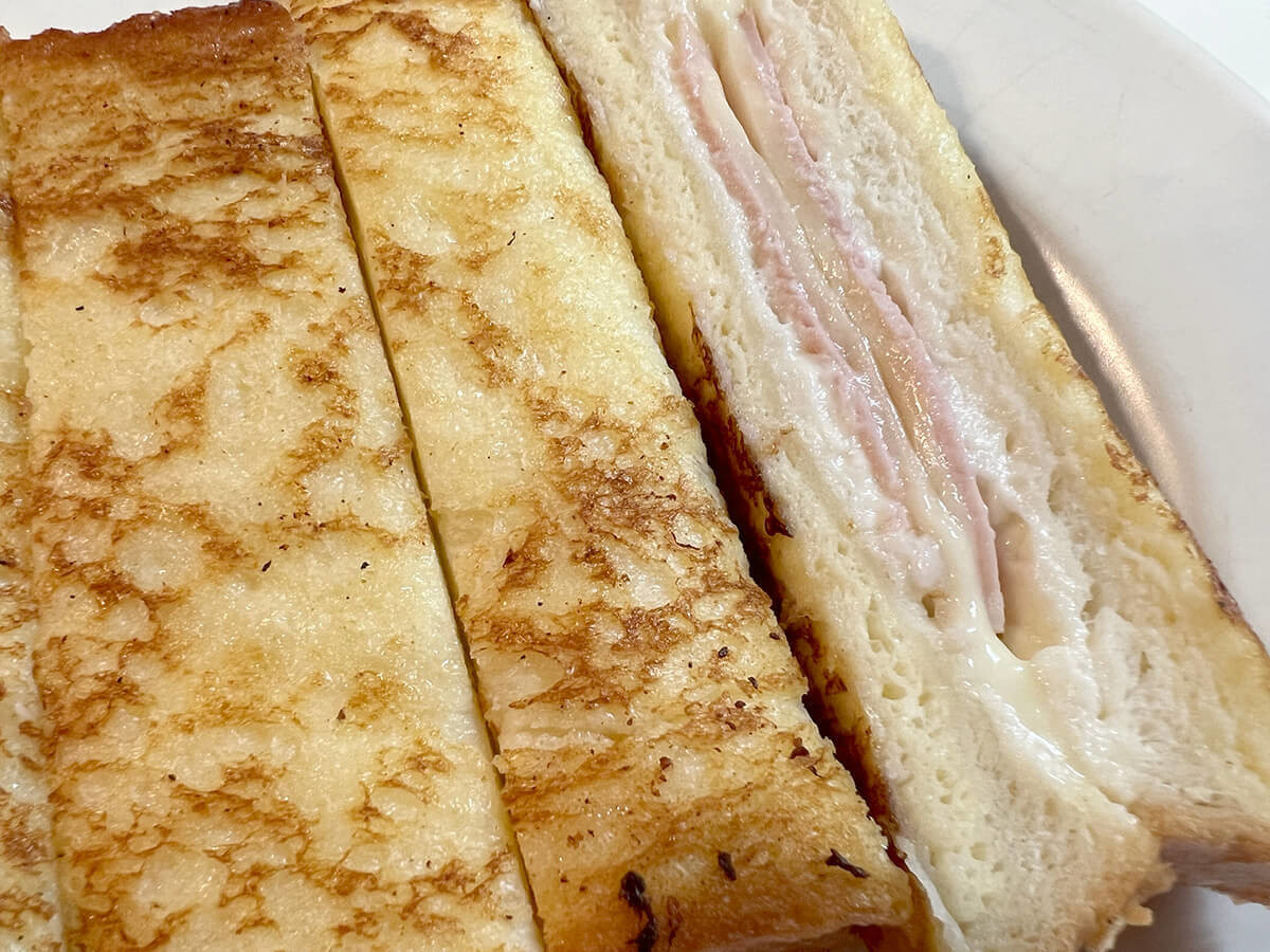 三國清三さん「クロックムッシュ」のレシピ